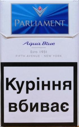 Украина Parliament Aqua Blue (Парламент Аква Блу). (Акциз МРЦ 95,24)