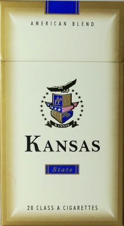 Kansas Blue 100's (Канзас синий сотка) (duty free)