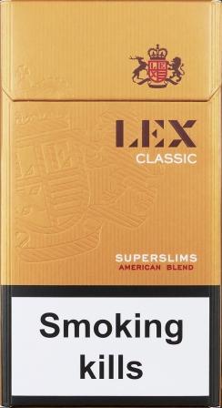 Original «LEX classic super slims» (ЛЕКС классик супер слимс) ( Duty free)