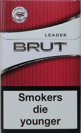 Original «BRUT leader RED KS» (Брют лідер червоний Кінг Сайз) (Duty free)