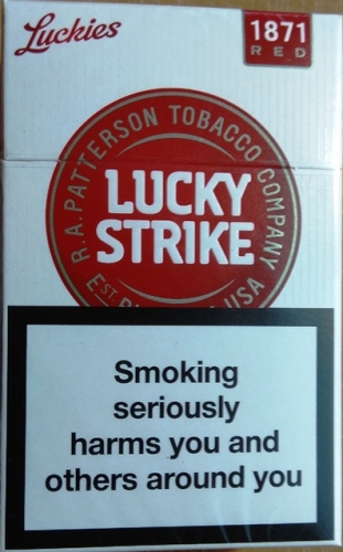 Сигареты Lucky Strike Картон (лаки страйк красный) Цена за блок (10 пачек)
