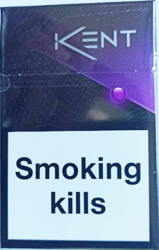 Цигарки KENT turbo (Кент капсула зі смаком чорниці) (duty free) Ціна за блок (10 пачок)