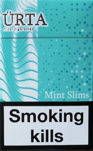 URTA mint slims wide (Юрта ментолові широкі слімові)