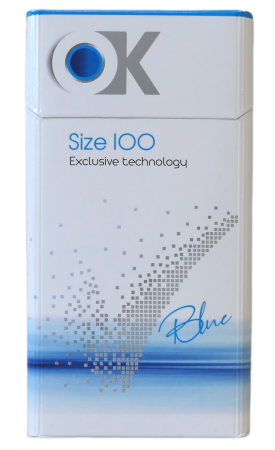 OK Blue size 100 (ОК синій 100 мм). (duty free)