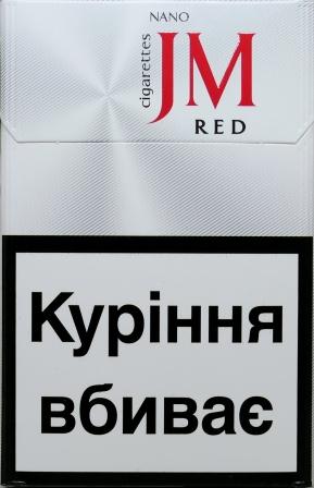JM red nano slims (Джей Ем червоний нано слімс) (акциз МРЦ 58 грн)