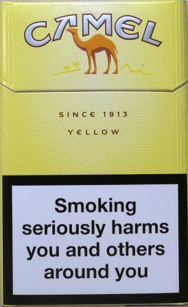Сигареты “Camel yellow” Целлофан (Кемел желтый) (duty free) КРУГЛАЯ ПАЧКА.