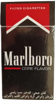 Сигареты "Marlboro black Core Flavor slims" ("Мальборо черный Коре Флавор слимс") (Duty Free) Цена за блок (10 пачек)