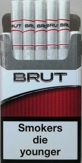 Original «BRUT leader RED KS» (Брют лідер червоний Кінг Сайз) (Duty free) 0
