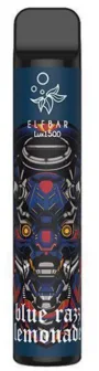 Одноразовая Pod система Elf Bar Lux 1500 Blue Razz Lemonade 50 мг 850 мАч 0