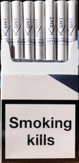 Цигарки KENT 8-ка (Кент вісімка) (стрічка duty free) Ціна за блок (10 пачок) 0