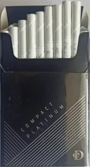 Цигарки "Dove" compact platinum (Давши платинум) (Duty Free). Ціна за блок (10 пачок) 0