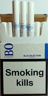 Сигарети BOND blue selection (Бонд блакитна селекція) (duty free) Ціна за блок (10 пачок) 0