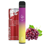 Одноразова Pod система Elf Bar 2000 Grape energy 50 мг 1200 мАг