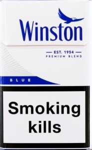 Winston blue Круглый (Винстон синий) (duty free)