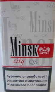 Сигареты "Минск" красный Цена за блок (10 пачек)