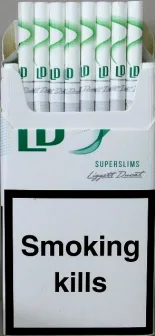 "LD Menhol" Super Slims. (ЛД Ментол Супер Слімс). Duty Free 0