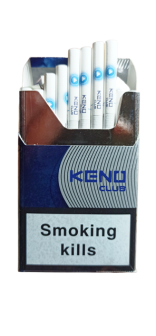 Цигарки Keno Club gum mint less smell (Кено клаб з капсулою м'ята жуйка) (duty free) Ціна за блок (10 пачок) 0