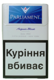 Україна Parliament Aqua Blue Turbo (Парламент Аква Блу). (Акциз МРЦ 95,24) 0