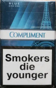  Сигареты "Compliment" Blue (duty free) (Комплимент синий). Цена за блок (10 пачек)