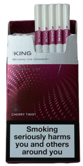 The KING Slims cherry twist! (Кінг слимовий – вишневий твіст) 0