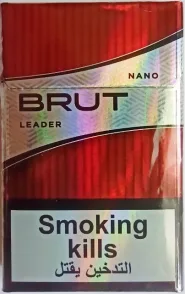Цигарки "BRUT leader nano RED" (Брут нано лідер червоний) Ціна за блок (10 пачок) 0