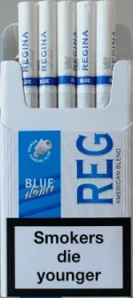 NEW "Regina" blue Demi (Регіна синя Демі) Ціна за блок (10 пачок) 0