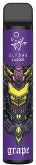 Одноразовая Pod система Elf Bar Lux 1500 Grape 50 мг 850 мАч 0