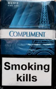  Сигареты "Compliment" Blue (duty free) (Комплимент синий). Цена за блок (10 пачек) 0