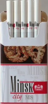 Сигареты "Minsk" city MS red (минск сити МС красный) 0