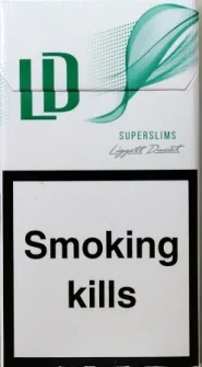 "LD Menhol" Super Slims. (ЛД Ментол Супер Слімс). Duty Free