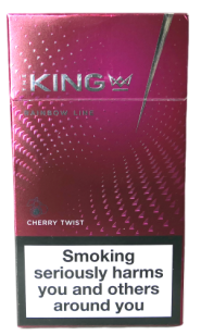 The KING Slims cherry twist! (Кінг слимовий – вишневий твіст)