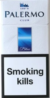 Palermo blue 100's (Палермо сині сотки) (duty free)