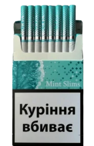 URTA mint slims wide (Юрта ментолові широкі слімові) (МРЦ 60грн.)UU 0