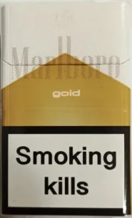 Сигареты "Marlboro Gold" ("Мальборо Голд") duty free.картонный блок. Цена за блок (10 пачек) 