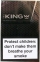 Original! King nano black 6 (Кинг нано черный шестерка) ( Duty free) 0