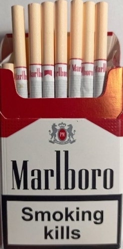ORIGINAL!!! Сигарети "Marlboro Red slim compact" ("Мальборо Червоний Слімс компакт") (Duty Free) Ціна за блок (10 пачок)