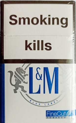 Сигарети "L & M" Blue (лм синій). (Duty free.) Ціна за блок (10 пачок)