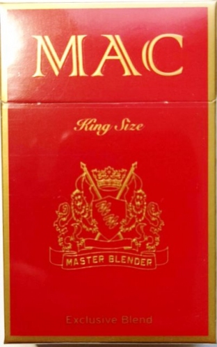 Сигареты "MAC red and gold" (МАК красное золото ) (duty free) . Цена за блок (10 пачек)