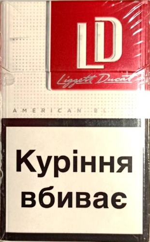 ORIGINAL. Цигарки "LD Ligget Ducat red" (ЛД червоний). (МРЦ 39,05) Ціна за блок (10 пачок)