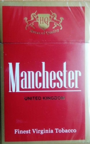 Цигарки "Manchester" (Манчестер). Ціна за блок (10 пачок)