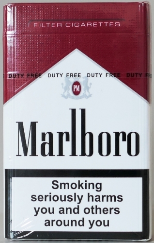 Цигарки "Marlboro Red" ("Мальборо Червоний") целофан (Duty Free) Ціна за блок (10 пачок)