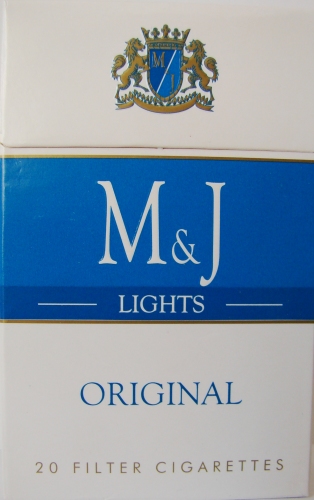 Цигарки "M&J" Blue (М та Джей) Ціна за блок (10 пачок)