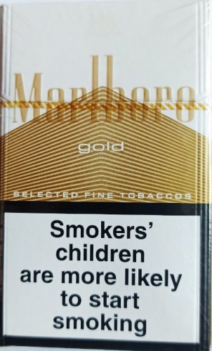 Цигарки "Marlboro Gold" ("Мальборо Голд") duty free.блок целофан. Ціна за блок (10 пачок)