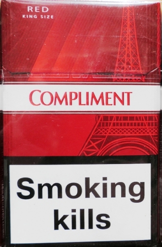 Сигареты "Compliment" Red (duty free) (Комплимент красный). Цена за блок (10 пачек)