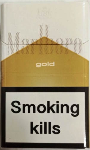 Сигарети "Marlboro Gold" ("Мальборо Голд") duty free.картонний блок. Ціна за блок (10 пачок)
