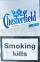 Сигареты Chesterfield blue целлофан! (Честерфилд синий) (duty free) Цена за блок (10 пачек)