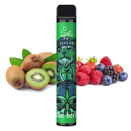 Elf Bar Lux 2000 Disposable Pod Device 1200mAh Kiwi Berry 5 / Алкобокс