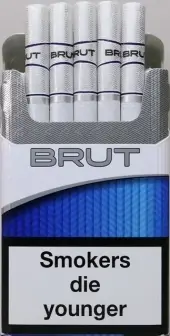 Original «BRUT royal BLUE KS» (Брют рояль синий Кинг Сайз) ( Duty free) 0