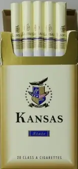 Kansas Blue 100's (Канзас синий сотка) (duty free) 0