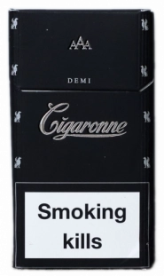 ORIGINAL. Cigaronne black demi (Сигарона черная деми)